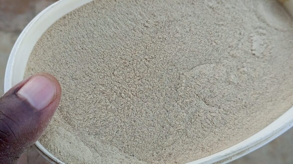 Flour from sweet potato value addition