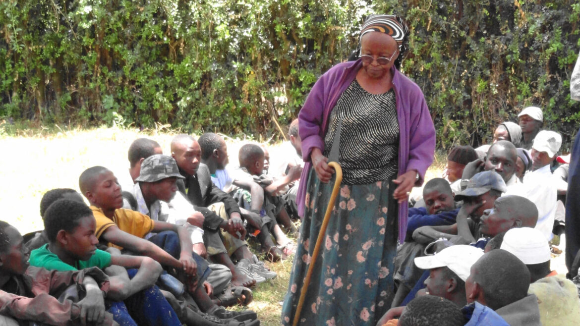 Homeless street children linked to urban migration in Kenya.